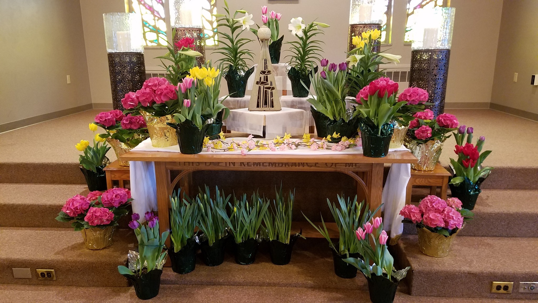 flower table