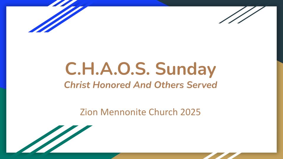 CHAOS Sunday