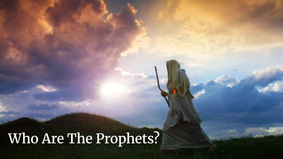 Old Testament Prophets 1